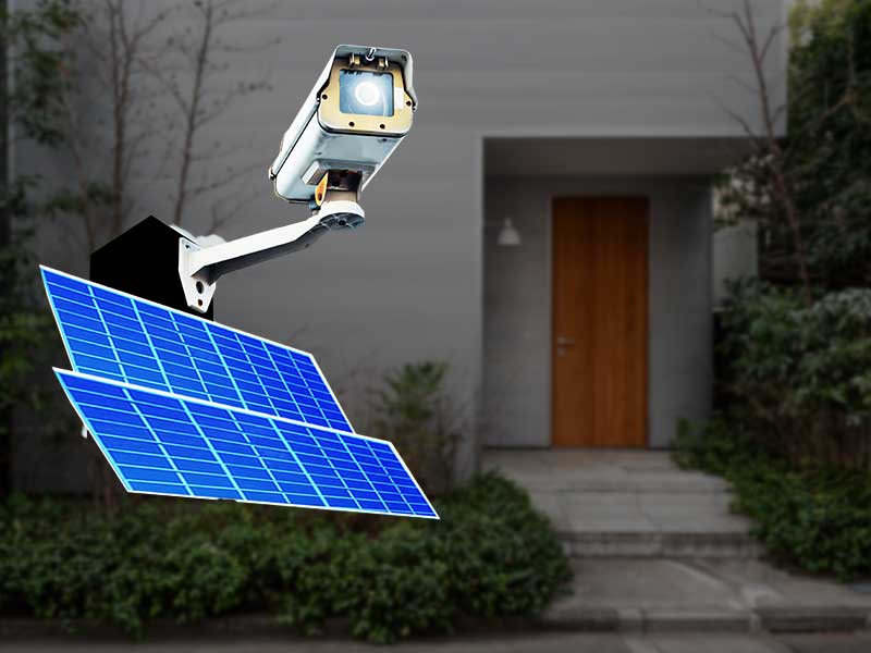 solar security camera CCTV
